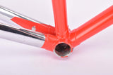 Sirocco frame in 55 cm (c-t) / 53.5 cm (c-c) with Columbus MAX tubing from the 1980s/90s (defective fork)