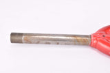 26" Red MTB Steel Fork with Eyelets for Fenders