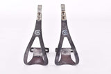 Colnago labled Ale 97/L.D. aluminum alloy (dural) Toe-Clip set from the 1980s
