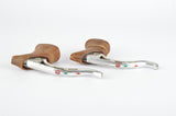Campagnolo Super Record #4062 brake lever set with world logo and Rossin Panto from 1976