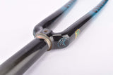 28" Black / metalic Turquois Gazelle Panto Steel Fork with Reynolds 531 tubing and Campagnolo dropouts from the late 1980s - early 1990s