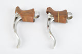 Campagnolo Super Record #4062 brake lever set with world logo and Rossin Panto from 1976