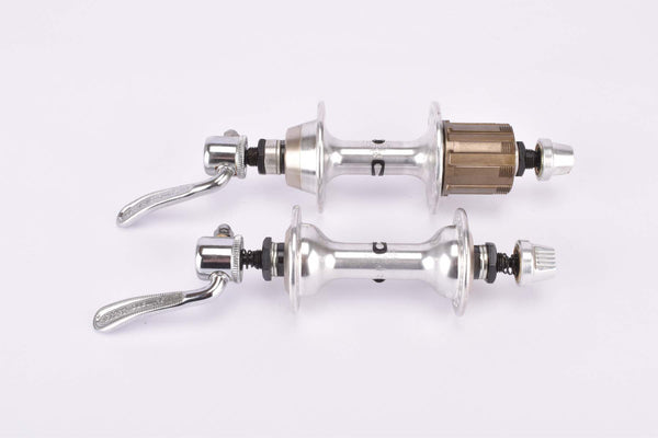 NOS Shimano 105 Golden Arrow #FH-R105 HB-F105 Low Flange Hub Set with 36 holes from 1985