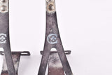 Colnago labled Ale 97/L.D. aluminum alloy (dural) Toe-Clip set from the 1980s