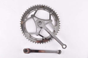 ATB cottered chromed steel crankset with 52/47 teeth and 170mm length from the 1950s / 1960s