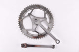 ATB cottered chromed steel crankset with 52/47 teeth and 170mm length from the 1950s / 1960s