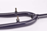 28" Dark Blue Trekking Steel Fork with Eyelets for Fenders and Rack