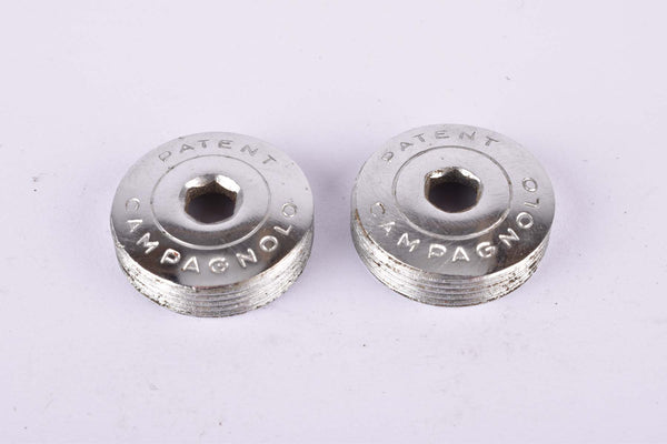 Campagnolo crank set dust caps #756 from the 1950s - 1980s