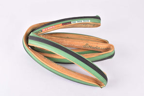 NOS black and green Vittoria Pro-Team Ultra P.R Twin Tread Tubular Tire in 700c