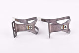 Colnago labled Ale 97/L.D. aluminum alloy (dural) Toe-Clip set from the 1980s