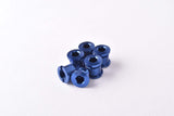 5 Chainring Bolts, alu, 2-speed