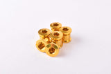 5 Chainring Bolts, alu, 2-speed