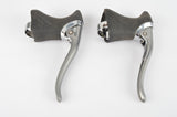 Shimano Dura-Ace #BL-7402 aero brake lever set with black hoods, from 1988