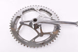 ATB cottered chromed steel crankset with 52/47 teeth and 170mm length from the 1950s / 1960s