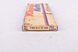 NOS/NIB Single Speed Union fahrradkette Nr. #740 Chain in 1/2" x 1/8" with 114 links
