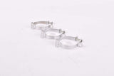 NOS REG clamp on top tube cable guide clip set