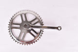 NOS cottered chromed steel single crank set with 46 teeth in 170mm