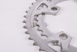 Shimano Biopace Steel Chainring Set 48 / 38 teeth with 110 BCD from the 1980s