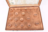 Empty Shimano 600 #MF-6151 Multi Freewheel Parts Box (wooden case)