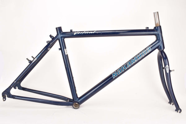 Nakamura Vertical Mountainbike frame in 48 cm (c-t) / 43 cm (c-c) with 7005 Aluminium tubing from the 1990s