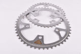 Shimano Biopace Steel Chainring Set 48 / 38 teeth with 110 BCD from the 1980s