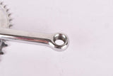 NOS cottered chromed steel single crank set with 46 teeth in 170mm