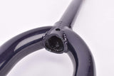 28" Dark Blue Trekking Steel Fork with Eyelets for Fenders and Rack