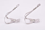 NOS Sakae chromed steel Aero Toe Clip set for #SP-12AL Aero pedals