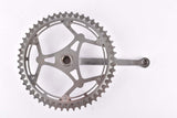 ATB cottered chromed steel crankset with 52/47 teeth and 170mm length from the 1950s / 1960s