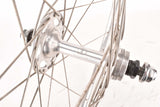 28" (700C) Pista / Track rear wheel with Nisi Moncalieri Pista Speciale #M20 Rim and Shimano Dura-Ace #H-841 high flange hub with english thread from the 1970s