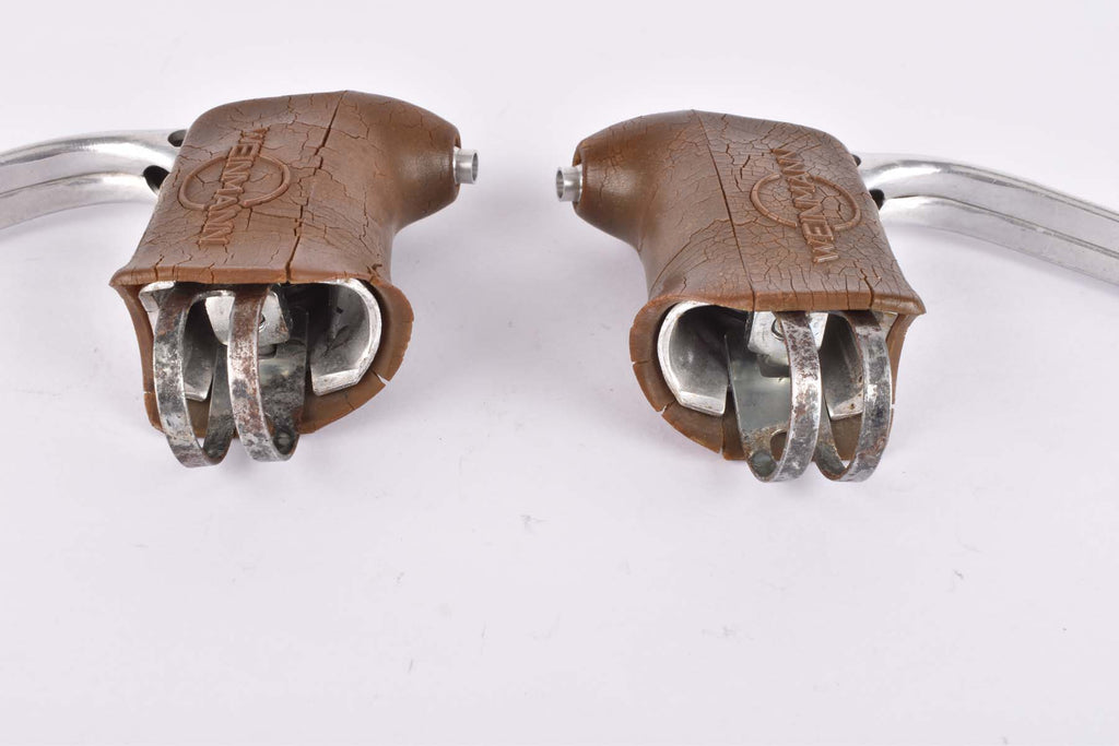 Weinmann AG Vainqueur 999 nonaero Brake lever set with brown hoods fr