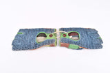 Vintage crochet and leather cycling gloves in size 9