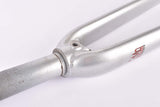 28" Silver aero Steel Fork with full CrMo tubing for 1" ahead headset