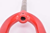 26" Red MTB Steel Fork with Eyelets for Fenders
