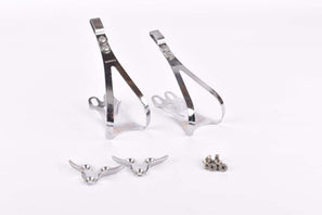 Shimano steel Toe-Clips #3-4619008 in size L from the 1980s - 90s