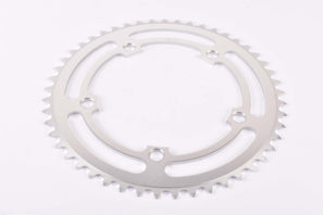 NOS Aluminium chainring with 49 teeth and 130 BCD from the 1980s