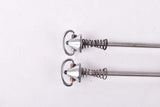 Campagnolo pre cpsc quick release set Record and Super Record, #1001/3 and #1006/8 front and rear Skewer from the 1950s - 1970s