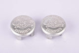 NOS Gaslo Capsula Brevettata aluminum handlebar end plugs from the 1950s