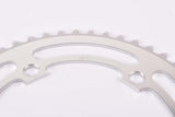 NOS Aluminium chainring with 49 teeth and 130 BCD from the 1980s
