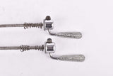 Campagnolo pre cpsc quick release set Record and Super Record, #1001/3 and #1006/8 front and rear Skewer from the 1950s - 1970s