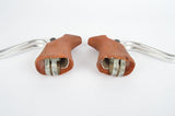 Shimano 105 Golden Arrow #BL-H105 non-aero brake lever set with brown hoods