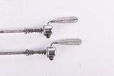 Campagnolo pre cpsc quick release set Record and Super Record, #1001/3 and #1006/8 front and rear Skewer from the 1950s - 1970s