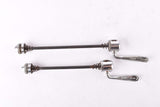 Ofmega quick release set, front and rear Skewer from the 1980s