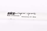 NOS SKS Super Sport Frame Bike Air Pump, in 550-580 mm from the 1980s, white