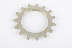 NOS Maillard steel Freewheel Cog, threaded on inside, with 15 teeth from the 1980s