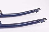 26" Dark Blue MTB Steel Fork with Eyelets for Fenders