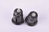 NOS black Milremo handlebar end plugs