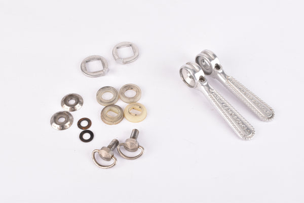 Campagnolo Record  #1014 braze on Gear Lever Shifter Set from the 1980s