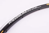 NOS black Mavic Ksyrium Elite QRM+ single clincher rim in 700c/622mm with 20 holes