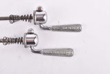 Campagnolo pre cpsc quick release set Record and Super Record, #1001/3 and #1006/8 front and rear Skewer from the 1950s - 1970s